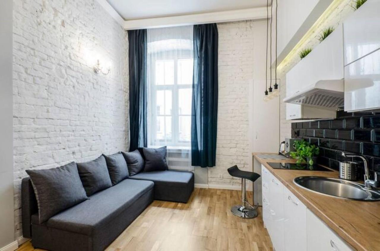 Modern Apartments On 6 Sierpnia St Łódź Exteriör bild